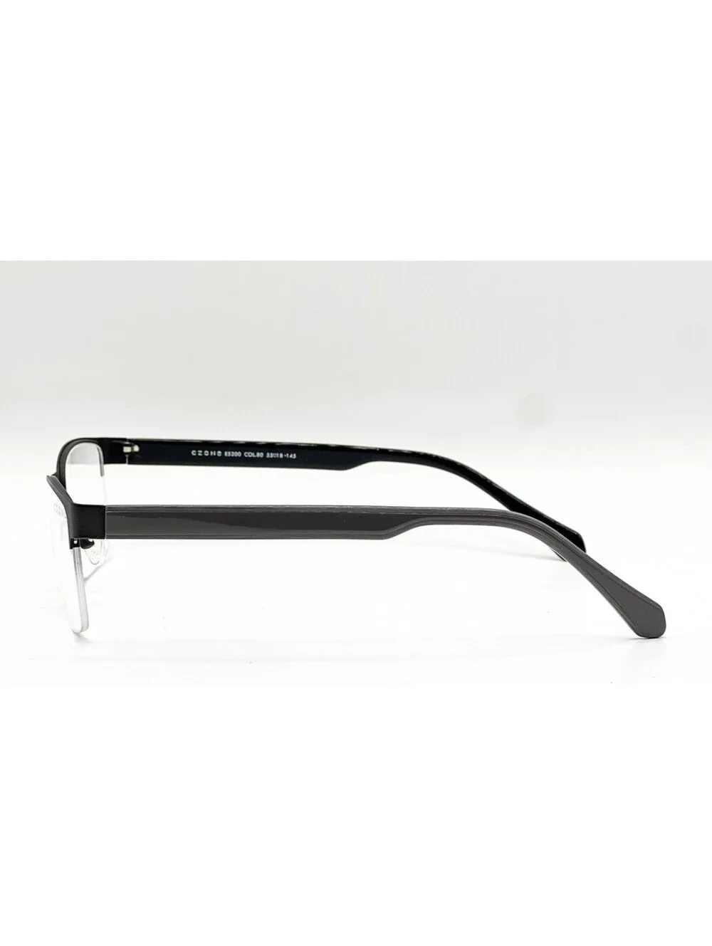 C-Zone E5200 80 Grey/Black Authentic Eyeglasses 55-18-145